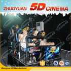 3 DOF واقعیت مجازی 5D تئاتر فیلم با سیستم حرکتی پویا موتور الکتریکی