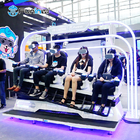 سینمای واقعیت مجازی 9 بعدی 4 صندلی برای ماشین واقعیت مجازی داخلی پارک موضوعی
