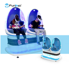 صندلی واقعیت مجازی 2 صندلی 9D VR پارک موضوعی کودکان 550 کیلوگرم