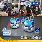 220V واقعیت مجازی دو 9D VR سینما تک / سه گانه / دو مسافر CE