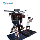0.8kw 9D VR Shooting Machine Simulator Multiplayer FPS Theme Park Equipment