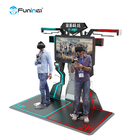 6 DOF Stand Up Flight VR Simulator 300 کیلوگرم بار سرعت حرکت بالا