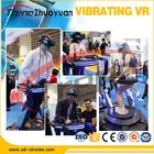360 درجه پینورامیک Vibrating VR Simulator Coated با عینک HD VR عمل می کند