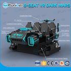 6 صندلی 3.8KW ماجراجویی واقعیت مجازی بازی ماشین / 9D دینامیک VR سینما
