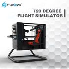 720 ° شبیه ساز پرواز واقعیت مجازی با سیستم کنترل حرکت / کامل سیستم دیجیتال