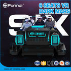 220V 9D VR سینمای شبیه ساز 6 صندلی VR ماشین ماشین برای مرکز خرید