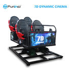 6-12 صندلی 9D شبیه ساز واقعیت مجازی 3DM عینک 5D 7D سینما برای پارک تم