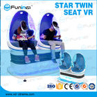 9D VR 360 Degrees Egg VR صندلی سینمای شبیه ساز / تعاملی بازی واقعیت مجازی تجهیزات