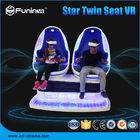 220V 9D VR صندلی واقعی واقعیت عینک پارک تفریحی قطار سواری