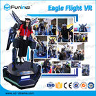 Funin VR ایستاده تا تیراندازی بازی ماشین 9D پرواز VR شبیه ساز پرواز برای مراکز خرید