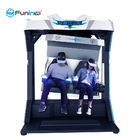 200kg 220V Funin VR چین شبیه ساز رولر coaster 9D صندلی VR صندلی دو شبیه ساز برای فروش ورق فلز