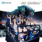 220V 8.0kw 7D Movie Theater Interactive Full Motion Seat 5D 12D فناوری هولوگرام