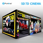 220V 8.0kw 7D Movie Theater Interactive Full Motion Seat 5D 12D فناوری هولوگرام