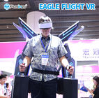 360 درجه مشاهده تعاملی پرواز شبیه ساز پرواز عقاب 9D VR سینما عقاب با اسلحه تیراندازی 220V