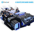 جذاب 6 صندلی VR سینمای تئاتر 6 صندلی 9D VR Simulator Mars Mars