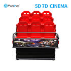 تجهیزات و سرگرمی های سینمایی 12 صندلی شبیه ساز فیلم 5 صندلی 5D 7D