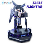 بازی تعاملی 9D VR Cinema Eagle مبارز شبیه ساز پرواز با اسلحه تیراندازی