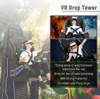 9D واقعیت مجازی VR Drop Tower Steel Metal 9D Machine 9D VR Simulator