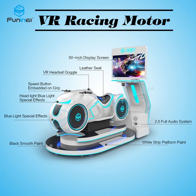 مرکز خرید 9D VR شبیه ساز رانندگی خودرو مسابقه VR شبیه ساز ماشین بازی