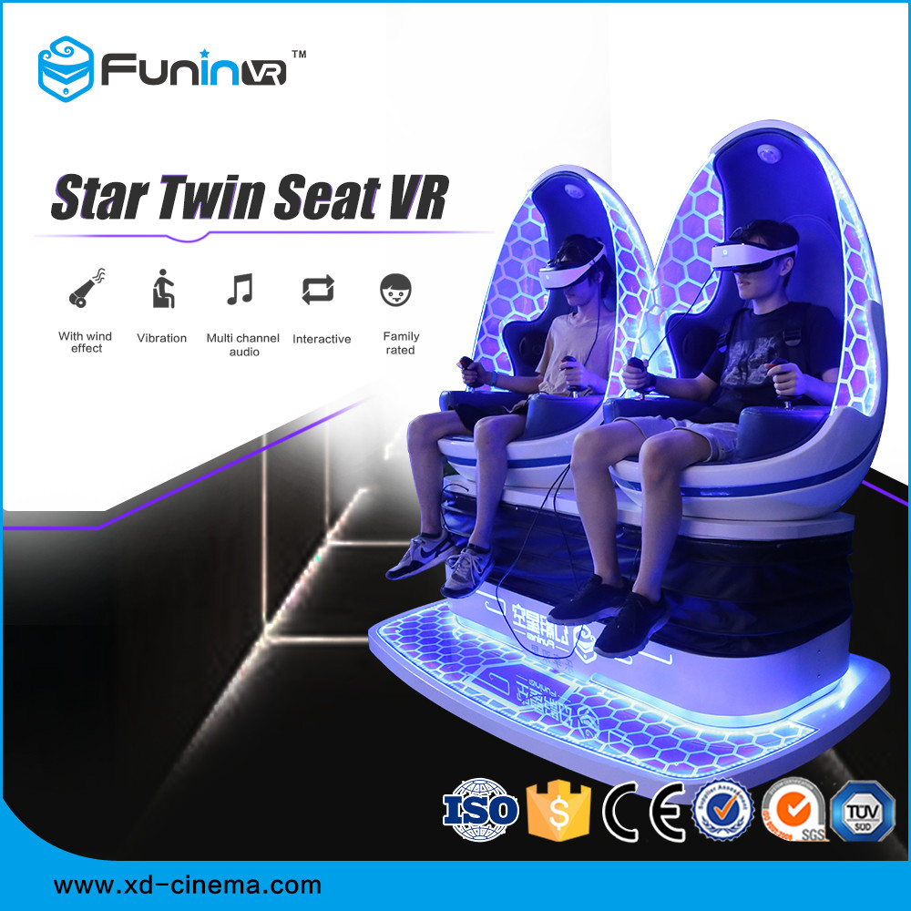9D VR Cinema Virtual Reality Simulator کودکان و نوجوانان سواری پارک تفریحی