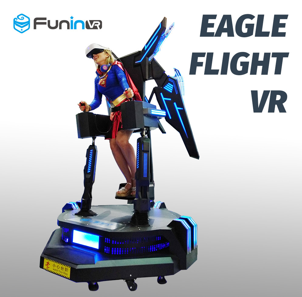 شبیه ساز واقعیت مجازی Eagle Flight 9D / Simulator Park Amusement