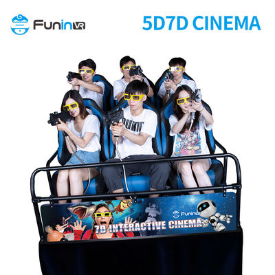 مواد فلزی 7D Cineme 5D Cinema Simulator 3D 4D 5D 6D Cinema Theater Movie Motion