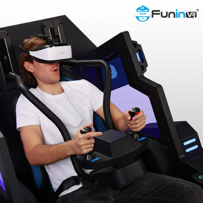 9D Virtual Reality Shooting Simulator VR Mecha برای مرکز خرید 360VR Mecha Simulator