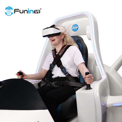 Funin VR واقعیت مجازی وزن 393 کیلوگرم مجموعه شبیه ساز پرواز هلیکوپتر هیجان سواری پارک تفریحی با 1 بازیکن