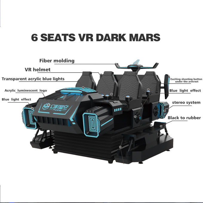 3.8KW 9D واقعیت مجازی سینما VR تیراندازی تعاملی بازی برای کودکان