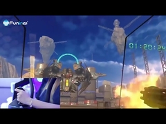 بازیهای پارک تفریحی 9D VR Simulator Indoor Sky diving 360 VR Simulator