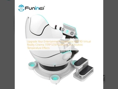 تجربه سرگرمی خود را با سینمای واقعیت مجازی 9D 1709 * 3250 * 2280 میلی متر و اثرات دمای واقعی ارتقا دهید