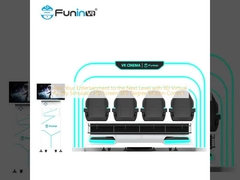 تفریح خود را به سطح بعدی با شبیه ساز واقعیت مجازی 9D HD Screen 360 درجه کنترل حرکت ببرید