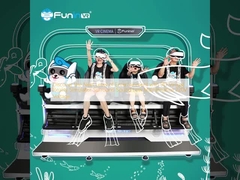 دريافت سطح بعد از سرگرمی با 9D شبیه ساز واقعیت مجازی صداي محيطي نگهداري کم ولتاژ 220 ولت