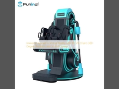 با چرخش 360 درجه و صفحه نمایش 55 اینچی صندلی 9D VR، خود را در واقعیت مجازی غرق کنید