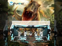 تجربه آینده سرگرمی با 9D VR Dragon Rider 5 Seats Simulator در پلت فرم تم شدید پویا