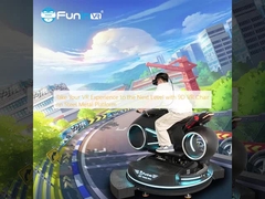 تجربه VR خود را با صندلی 9D VR بر روی پلت فرم فلزی فولادی به سطح بعدی ببرید