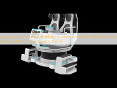 تجربه سطح بعدی از سرگرمی با 9D VR شبیه ساز فلز فلز 1.5 KW تم شدید پویا