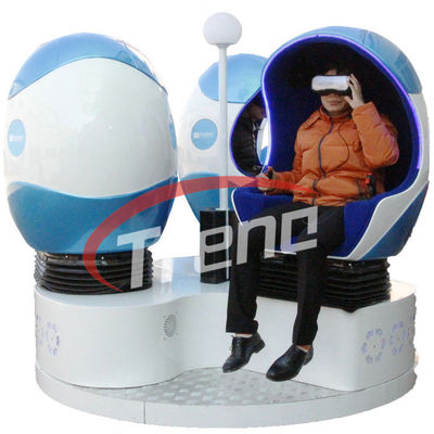 پارک تفریحی Virtual Reality Simulator سه صندلی، تئاتر فیلم 9D برای مرکز خرید