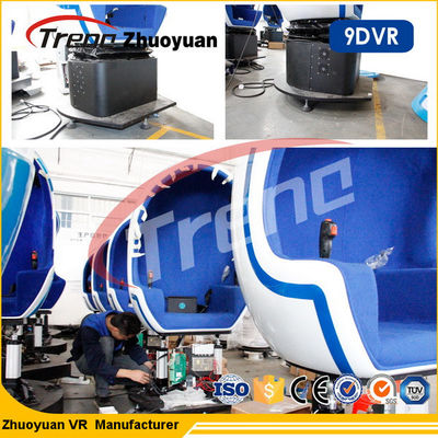 صندلی شبیه ساز واقعیت مجازی 720 درجه شبیه ساز واقعی 9D برای مرکز خرید