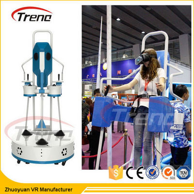 360 درجه سوپر مارکت تعاملی ایستاده پرواز VR شبیه ساز برای پخش تک