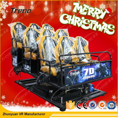 تئاتر فیلم 5D با حرکت راحت با اثر حباب / باران / باد