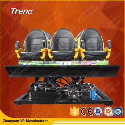 تئاتر فیلم سینمایی Indoors XD، 6 DOF Electric 7D سینما تجهیزات ISO 9001 تایید شده است