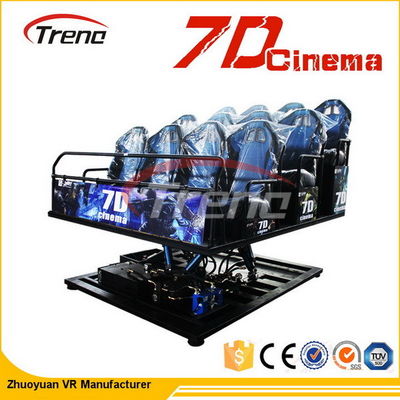 6 DF Theme Park سرگرمی 7D تئاتر فیلم با صفحه نمایش سیستم نمایش