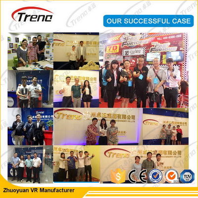 مرکز خرید تجاری Interactive Motion 7D تئاتر فیلم با 6 فروند دوبرابر الکتریک