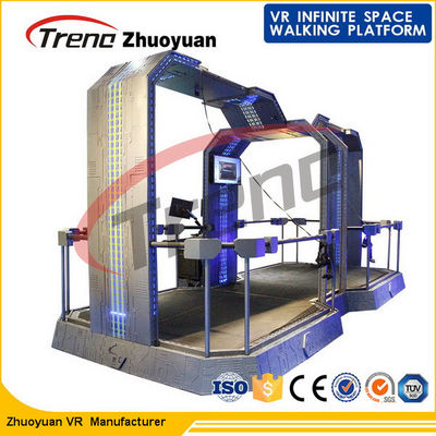 تیراندازی اسلحه پیاده روی واقعیت مجازی شبیه ساز 360 درجه سر ردیابی برای مرکز خرید