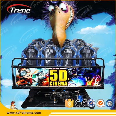 سیستم هیدرولیک سینمای 5D موبایل با کنسول بازی واقعیت مجازی