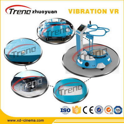DC Motor Theme Park Vibrating VR Simulator Standing For Club Racking