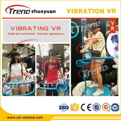 DC Motor Theme Park Vibrating VR Simulator Standing For Club Racking