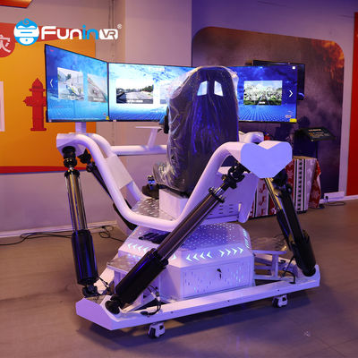صندلی بازی بازی آرکید شبیه ساز واقعیت مجازی تجاری 9D Racing F1 Seat Motorcycle Simulator