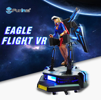 بازی های پارک تفریحی 9D VR Simulator Indoor Skydiving Simulator